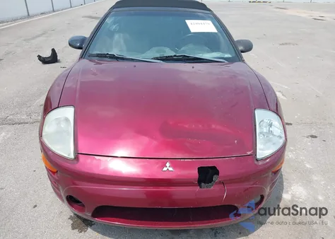 2003 Mitsubishi Eclipse Spyder Gs из США, поврежденный, VIN 4A3AE45G23E131048